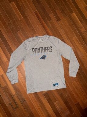 Carolina Panthers NFL Gray and Black Team Apparel T-Shirt